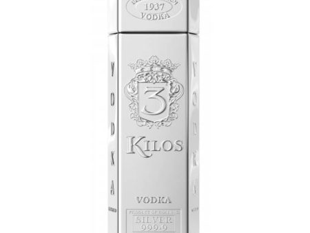 3 Kilos Silver Vodka Fashion