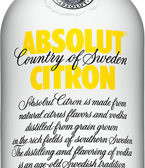 Absolut Citron 70cl on Sale