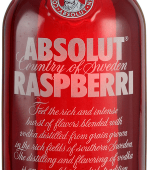 Absolut Raspberri 70cl For Sale